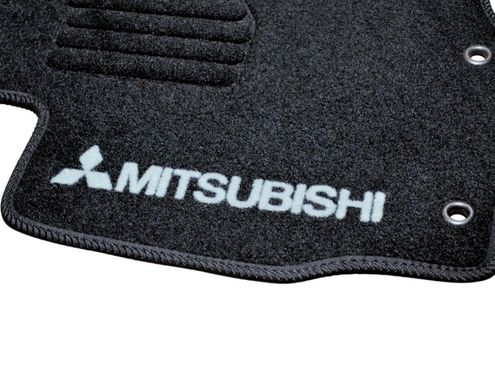 Купити Килимки в салон ворсові для Mitsubishi Outlander XL 2006-2012 Чорні 5 шт 33156 Килимки для Mitsubishi
