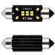Купити Світлодіод 12-24V Т11 41 мм SMD 8-2016 160Lm (Canbus Оманка) №113 63458 Світлодіоди - T11 Софітка - 1 фото из 3