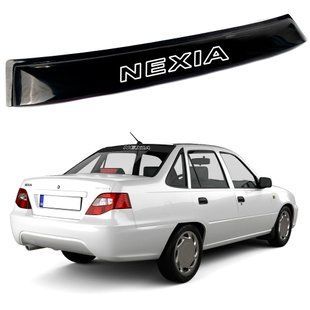 Купити Cпойлер заднього скла козирок для Daewoo Nexia Прилягає до скла 3М скотч Voron Glass 65546 Спойлери на заднє скло