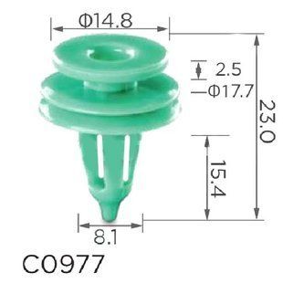 Купити Кліпса кріплення Внутрішнє оздоблення Jeep Chrysler 6503204 (C0977) 73239 Фіксатор дверного типу
