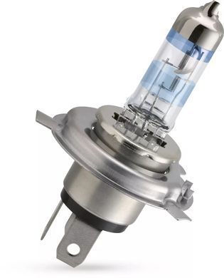 Купити Автолампа галогенна Philips Racing Vision +150% H4 12V 60/55W 3500K 2 шт (12342RVS2) 38406 Галогенові лампи Philips