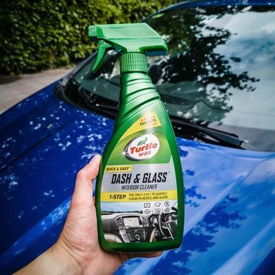 Купить Универсальный очиститель стекла и пластика салона Turtle Wax Dash & Glass Cleaner Quick & Easy 500 мл (52803) 60773 Очиститель салона - Кондиционеров