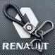 Купить Кожаный плетеный брелок Renault для авто ключей с карабином 34060 Брелки для автоключей - 5 фото из 5