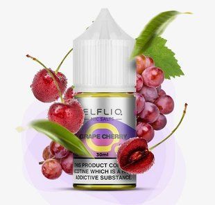Купить ЕІf Lіq жидкость 30 ml 50 mg Grape Cherry Виноград Вишня 80194 Жидкости от EL