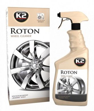 Купити Набір автомобіліста для догляду за дисками та калпоками K2 ROTON 57429 Чорнення гуми Бампера Пластика