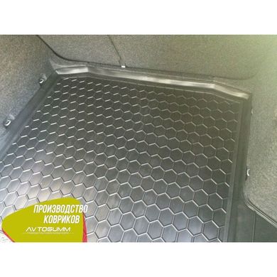 Купити Автомобільний килимок в багажник Skoda Octavia A7 2013 - Liftback / Гумовий (Avto-Gumm) 27781 Килимки для Skoda