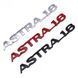 Купити Емблема напис ASTRA-1.6 Айстра 182х18 мм Хром (Завод) 89019 Емблема напис на іномарки - 3 фото из 4