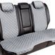 Купить Накидки для сидений задние Алькантара Verona Premium L Серые (Оригинал) 74365 Накидки для сидений Premium (Алькантара) - 4 фото из 5